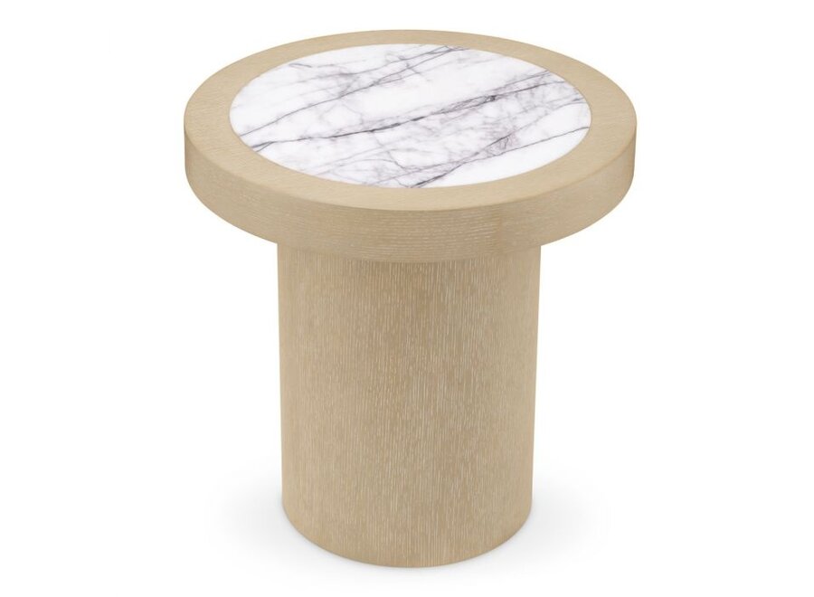 Table d'appoint 'Presedio' - Washed oak veneer