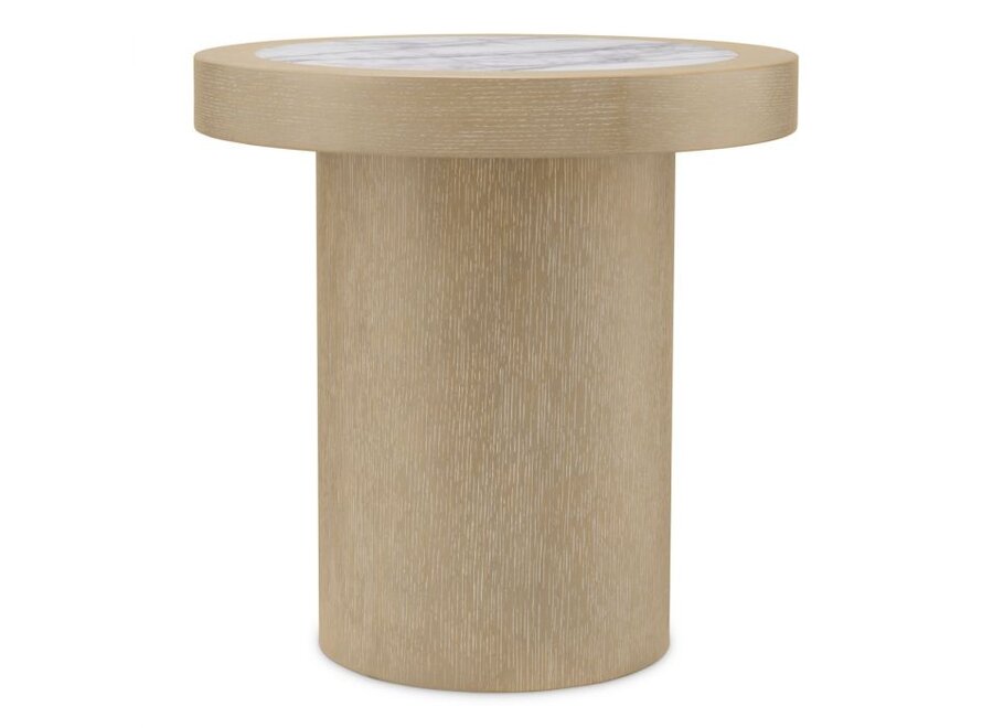 Table d'appoint 'Presedio' - Washed oak veneer
