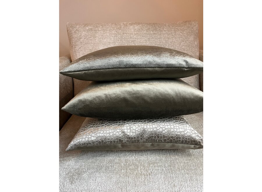 Combinaison de coussins Taupe: Paulina, Perla & Biagio