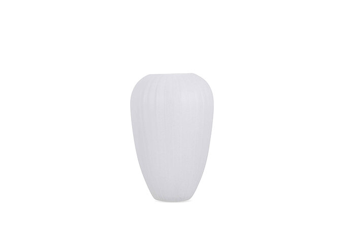 Vase 'Topaz' M - White