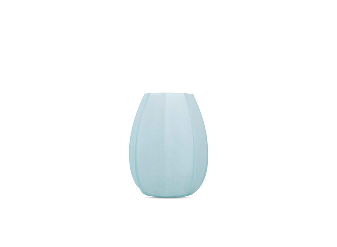 Teelicht 'Onyx' M - Blue