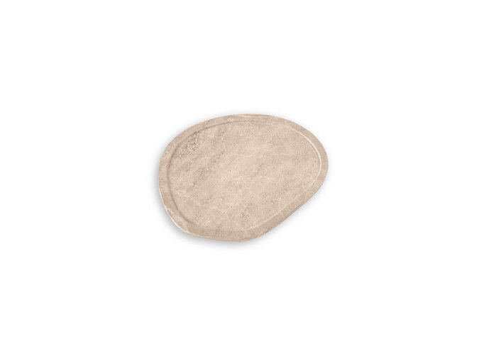 Plateau organique 'Verdana Travertine'