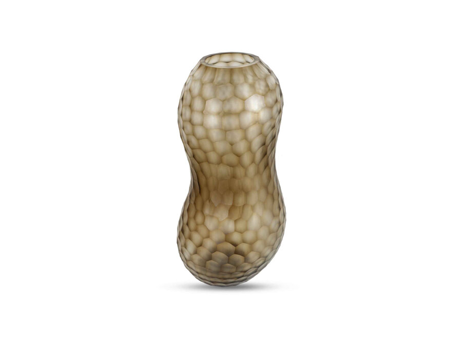 Vase 'Facet' L - Smoke