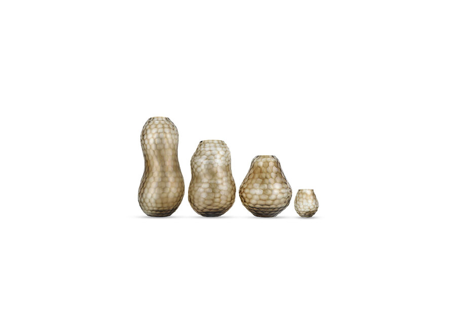 Vase 'Facet' L - Smoke