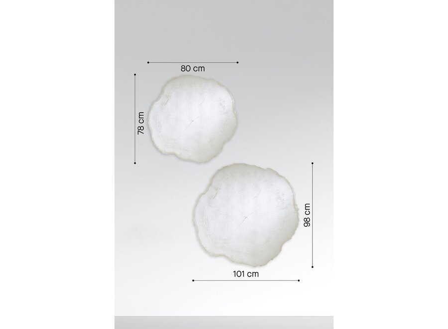 Spiegel 'Arbo Ice' - Set of 2