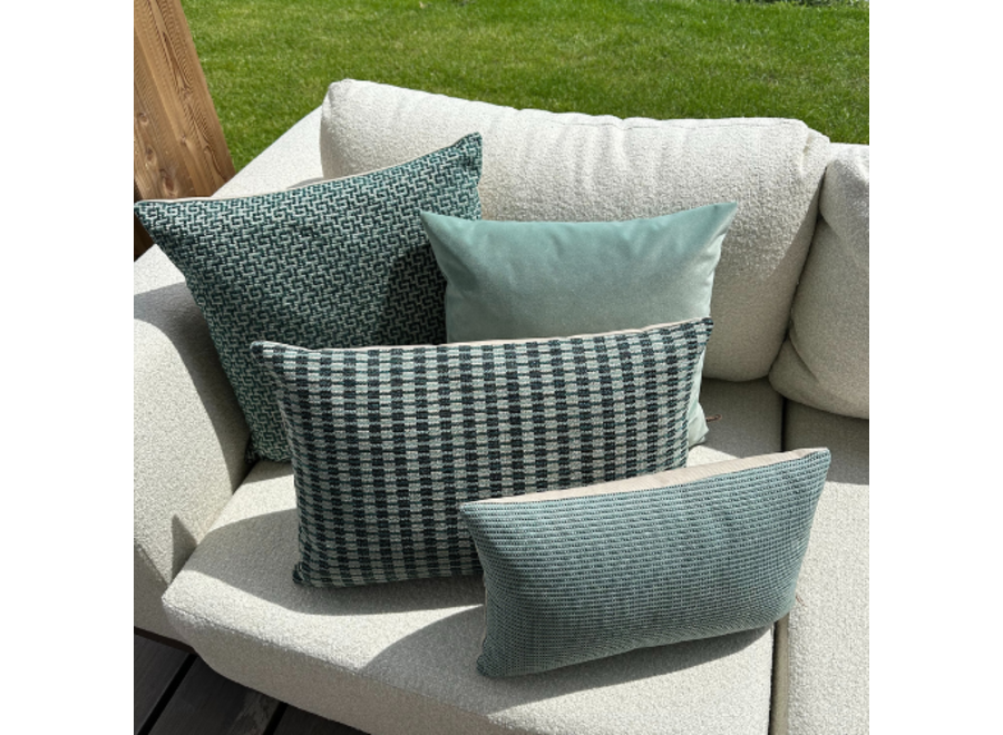 Kussencombinatie Outdoor Mint: Sorrent, Playa, Anacapri & Ravello
