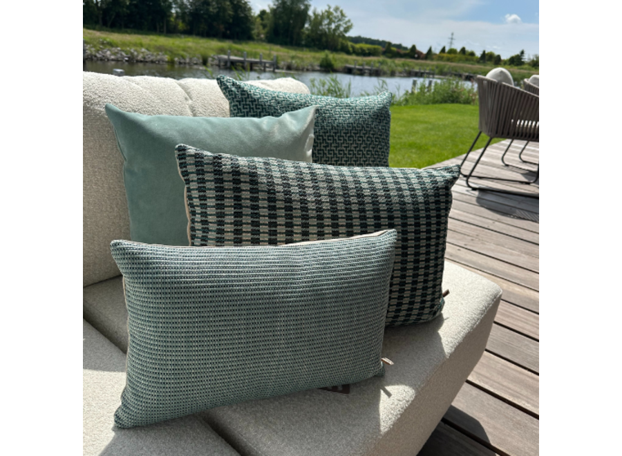 Cushion combination Outdoor Mint: Sorrent, Playa, Anacapri & Ravello