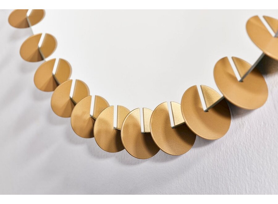 Miroir 'Ray' - Gold - Set of 2