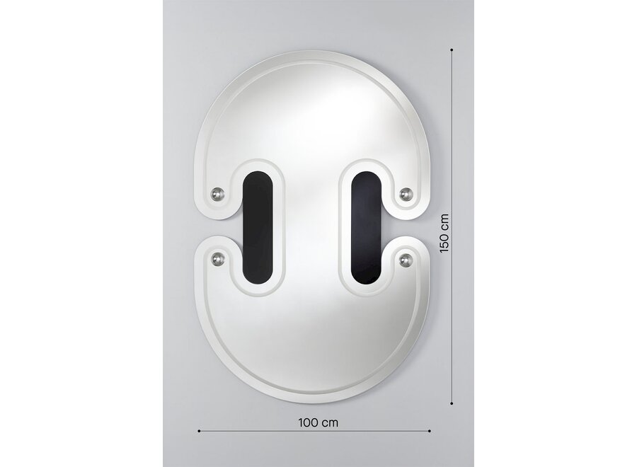 Miroir 'Satellite'  - Silver