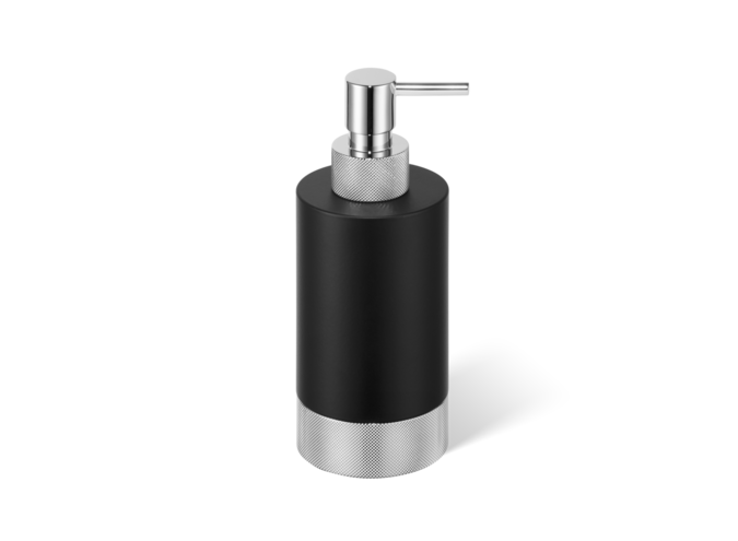 Soap dispenser Club - SSP1 - Black Matt / Chrome