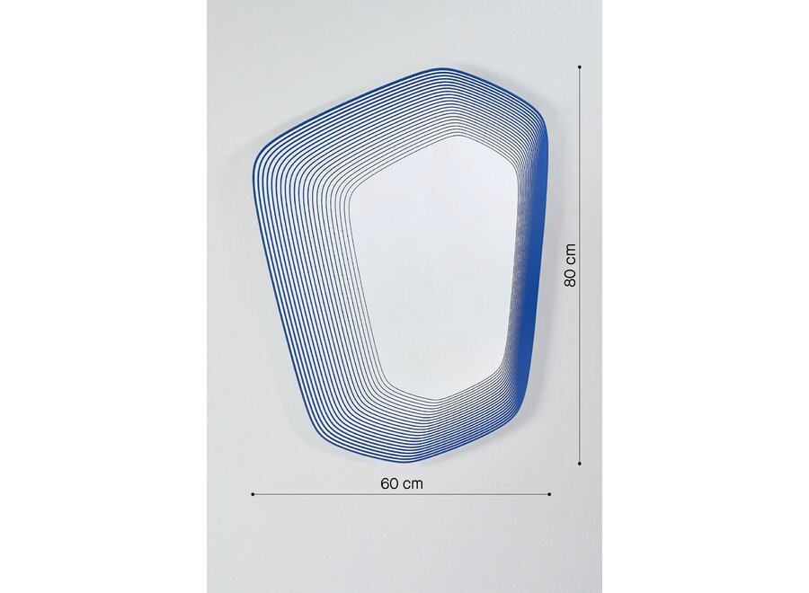 Miroir 'Vibe'  - Blue