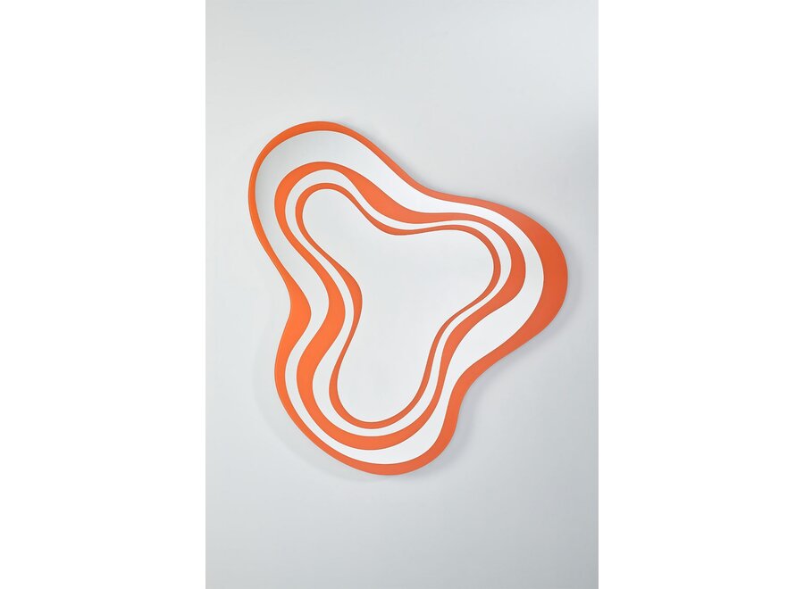 Miroir 'Nimbus'  - Orange