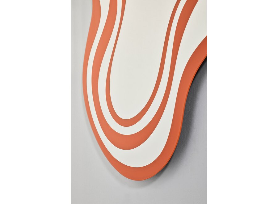 Mirror 'Nimbus'  - Orange