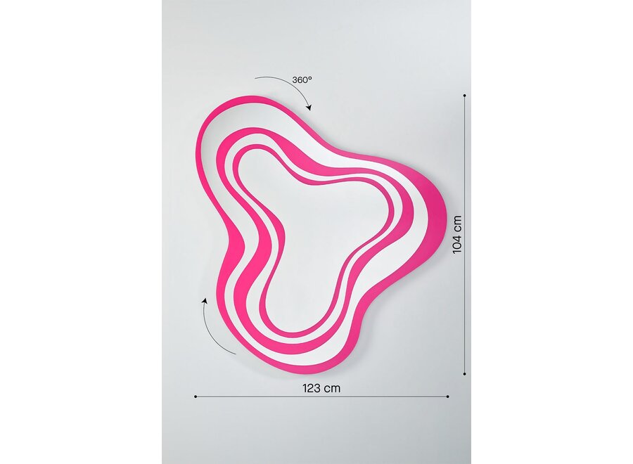 Miroir 'Nimbus'  - Pink