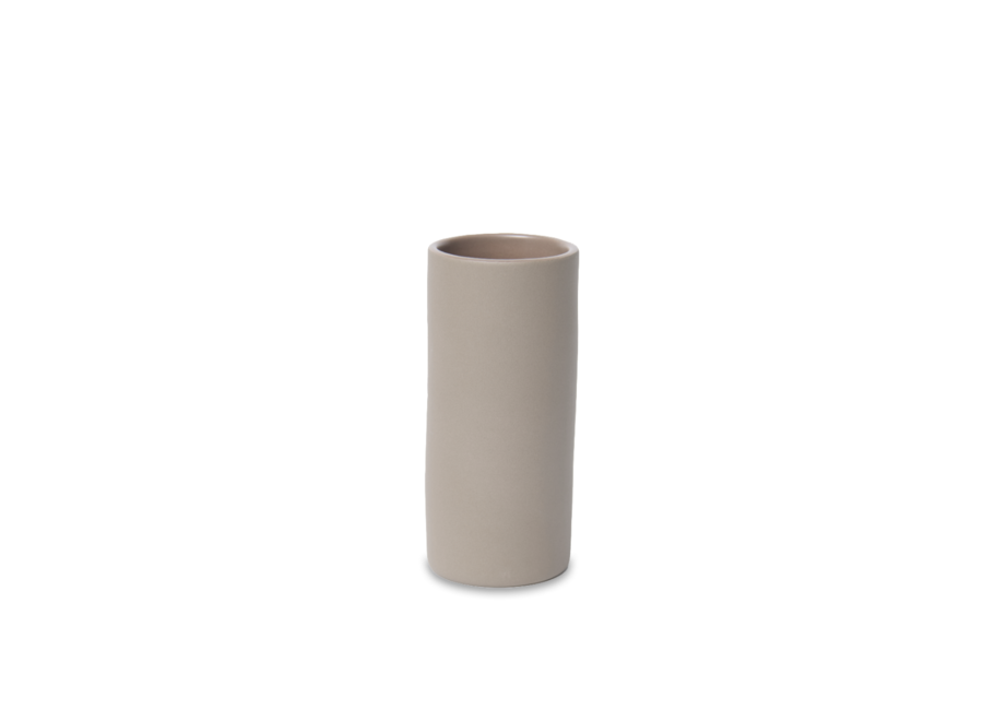 Vase 'Eclipcia' Light Taupe - 30