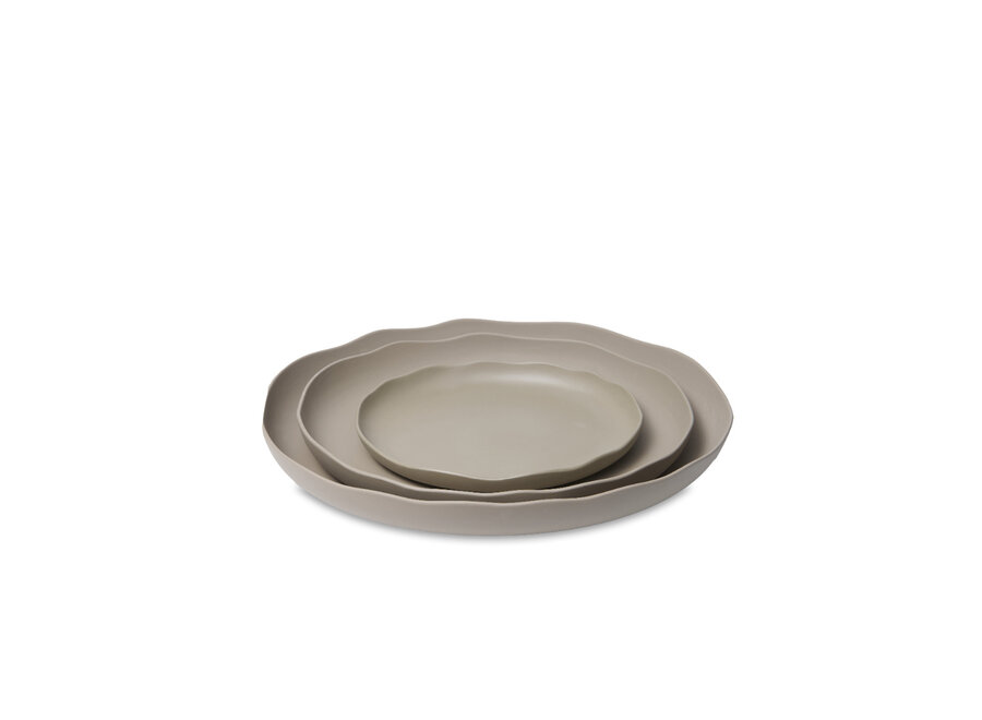 Schaal 'Mirage' Light Taupe