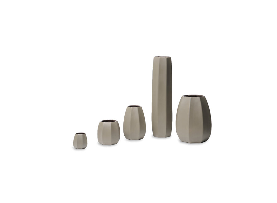 Vase 'Virelle' S - Light Taupe