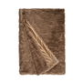 Bontplaid 'Fennec' Mocca - 140 x 200 cm