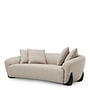 Sofa 'Siderno'  - light grey
