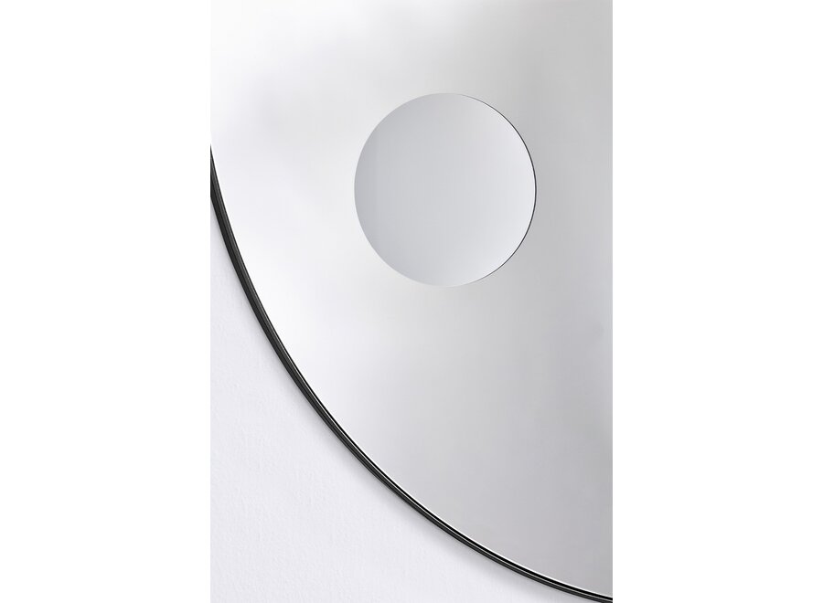 Spiegel 'Hoop zoom' - M - Black