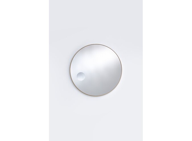 Miroir 'Hoop zoom' - M - Bronze