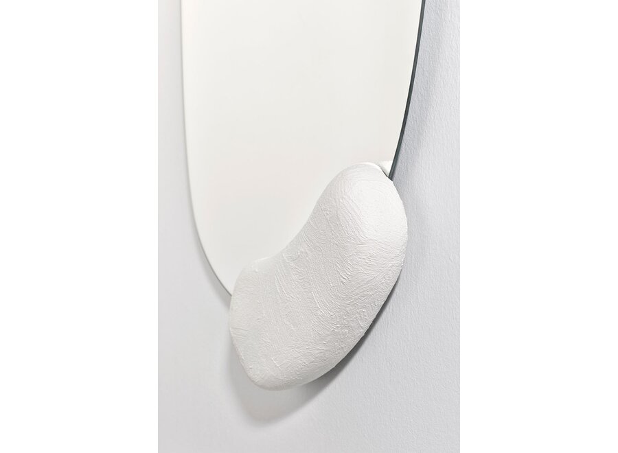 Spiegel 'Calco' - Round - White