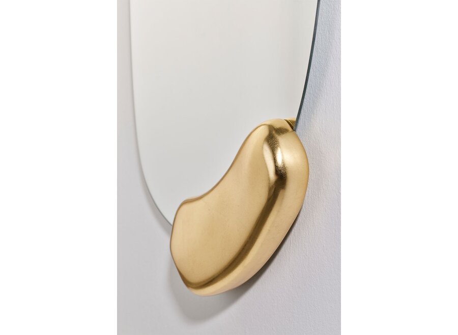 Spiegel 'Calco' - Round - Gold