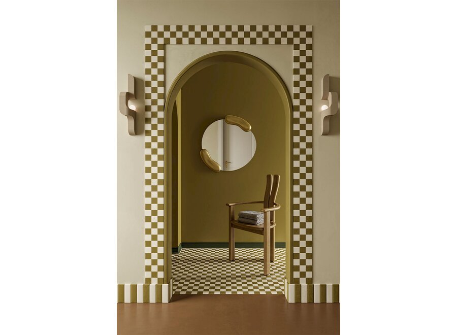 Spiegel 'Calco' - Round - Gold