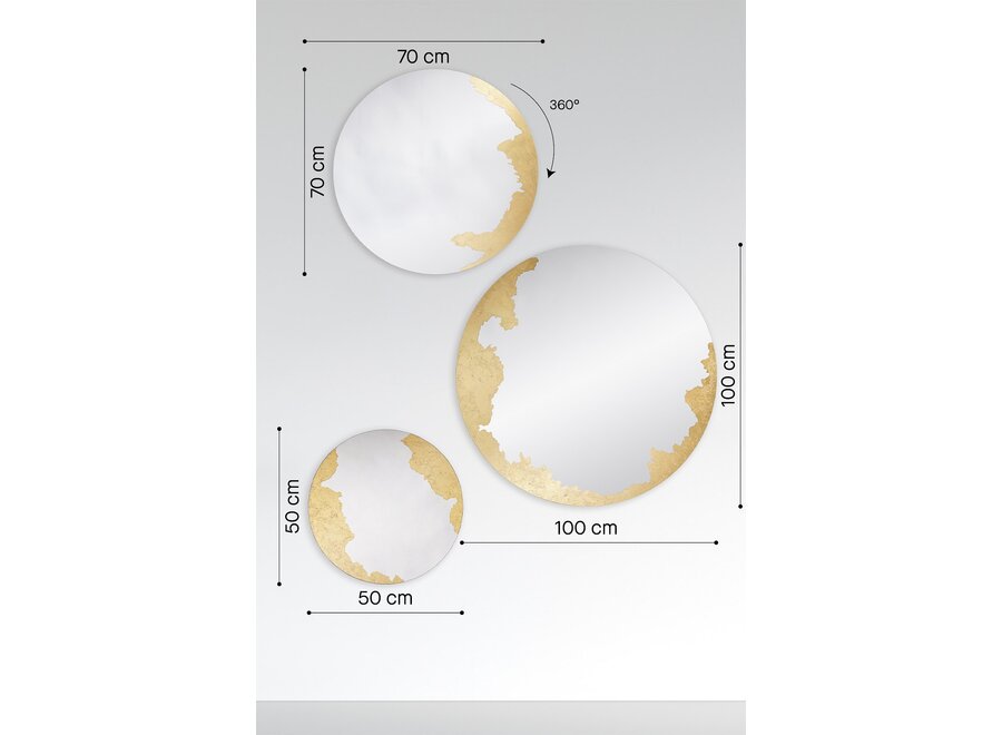 Spiegel 'Ornato' - Set of 3
