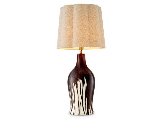 Table Lamp Beatriz - Brown