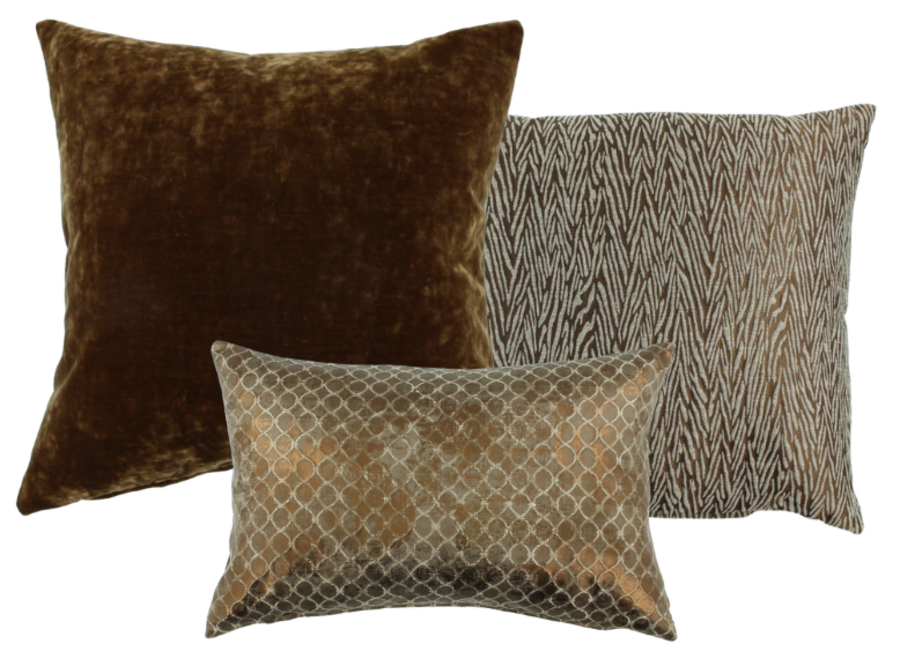Cushion combination Bronze: Hurley, Severo & Beddine
