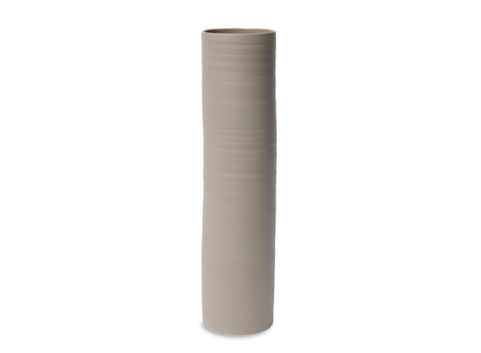 Vase 'Eclipcia' Light Taupe - 50