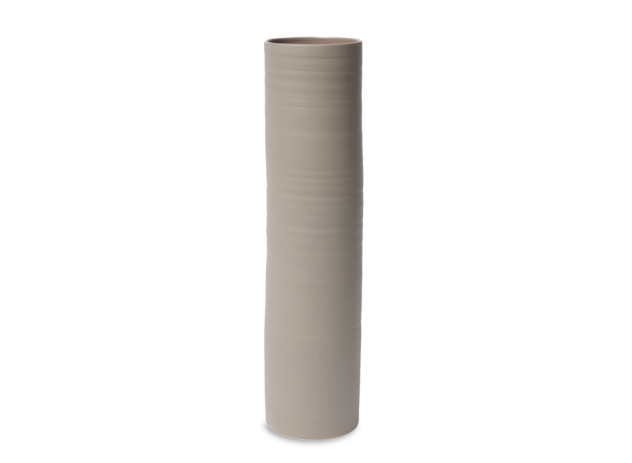 Vase 'Eclipcia' Light Taupe - 50