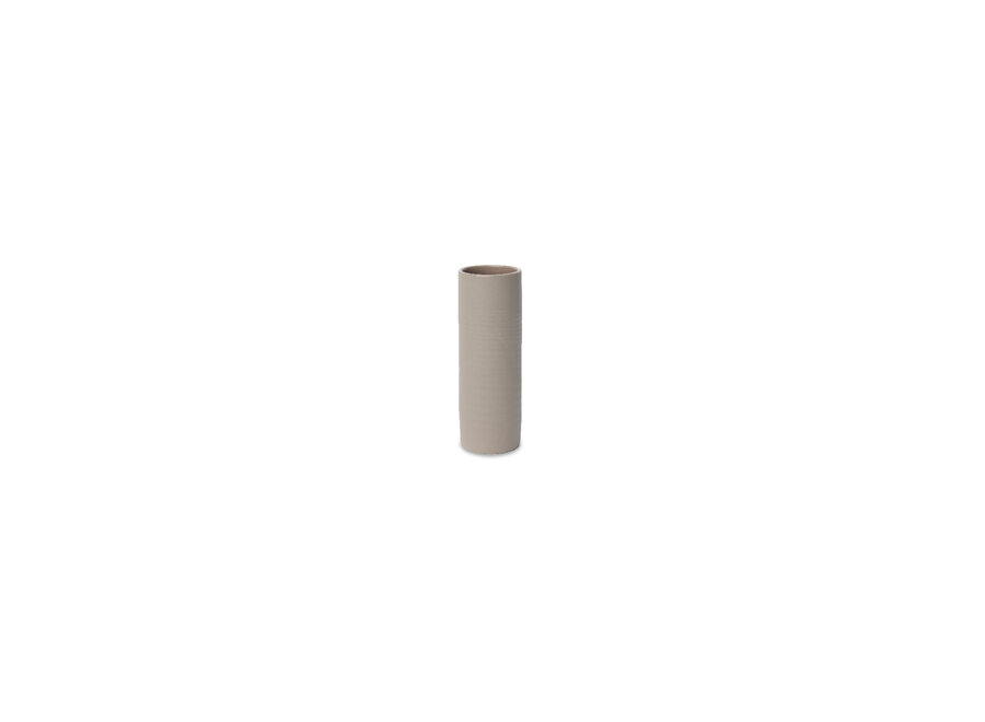Vase 'Terrana' M - Taupe