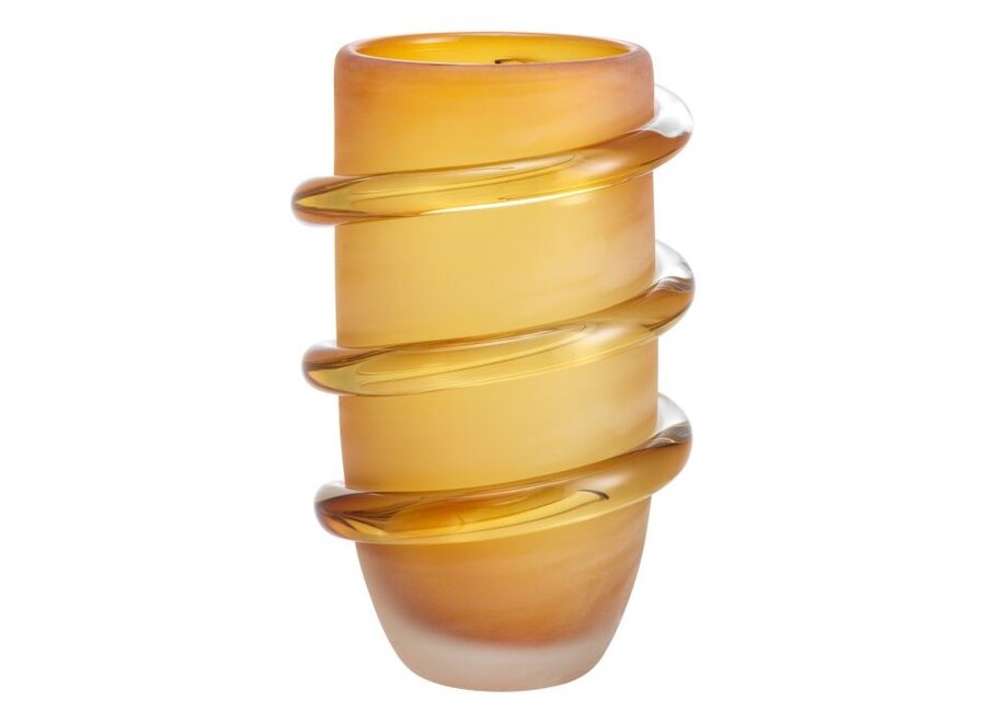 Vase 'Eliano' - S - amber