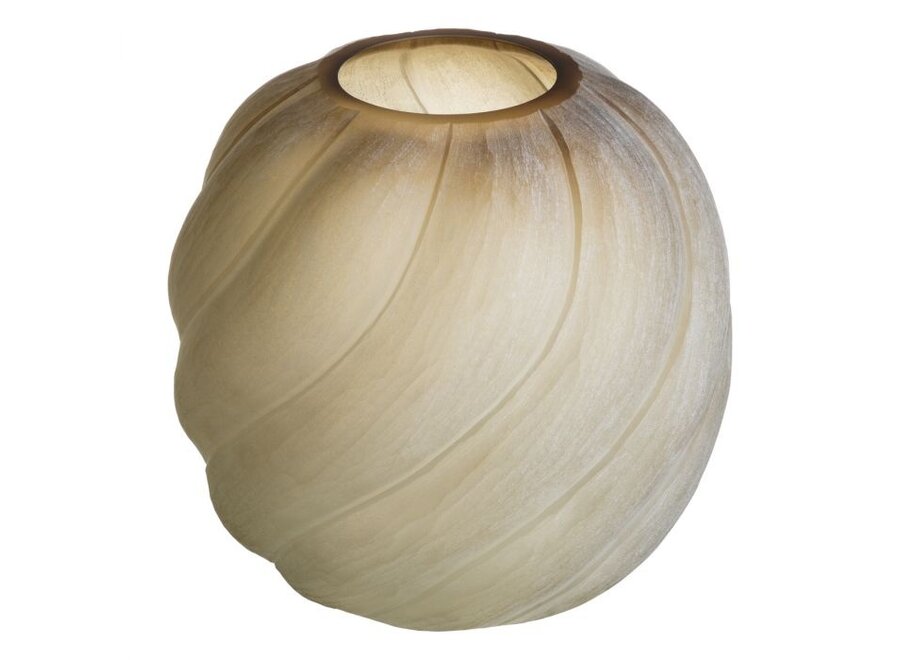 Vase 'Sicilia' - L - light brown