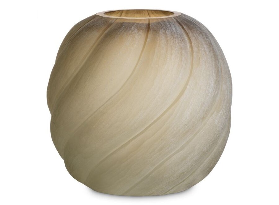 Vase 'Sicilia' - L - light brown