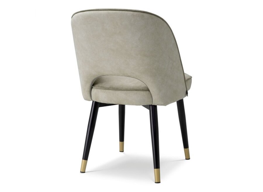 Dining chair 'Cliff' set of 2 - Mayer silver