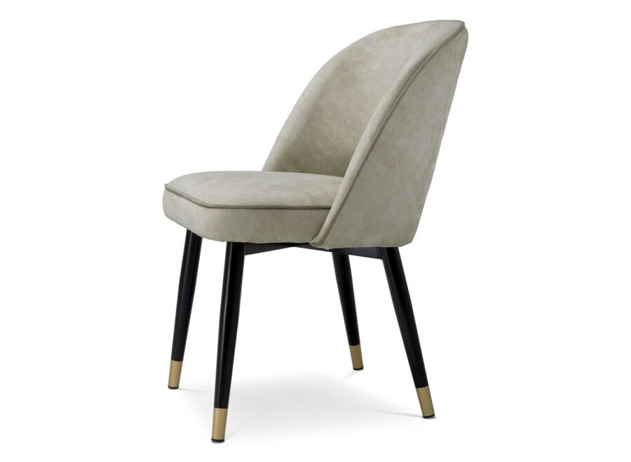 Dining chair 'Cliff' set of 2 - Mayer silver