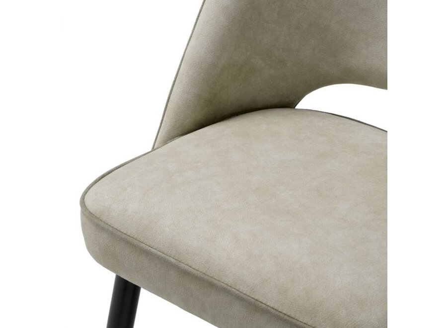 Chaise de salle à manger 'Cliff' lot de 2 - Mayer silver