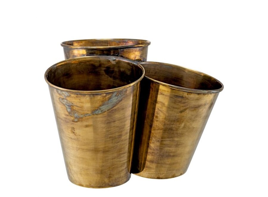 Wijnkoeler 'Christian' - Brass