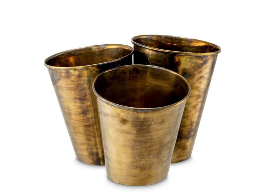 Wijnkoeler 'Christian' - Brass