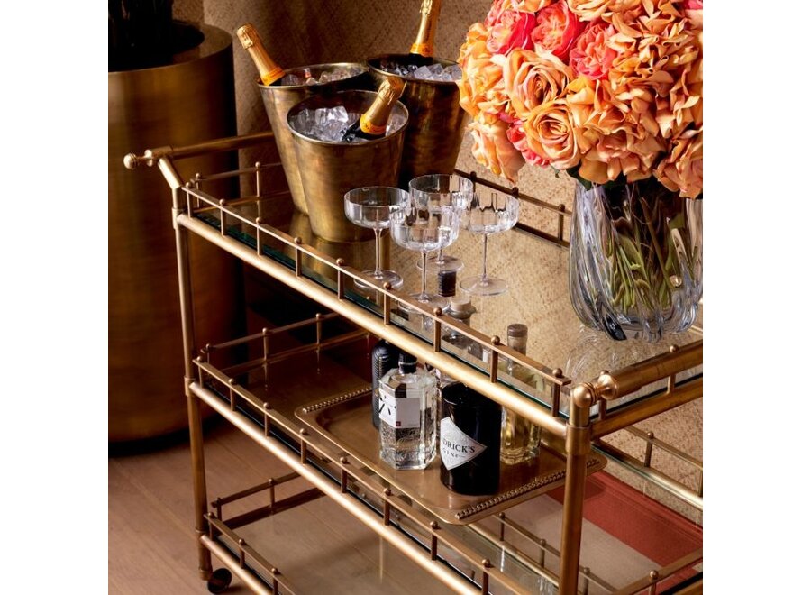 Wijnkoeler 'Christian' - Brass