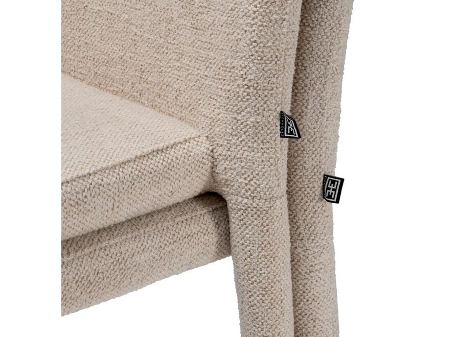 Dining chair 'Leiza' set of 2 - Renato brown