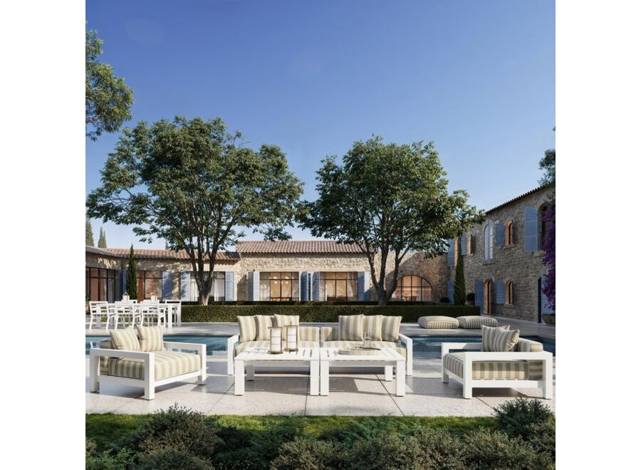 Poef 'Relax' - beige - Outdoor