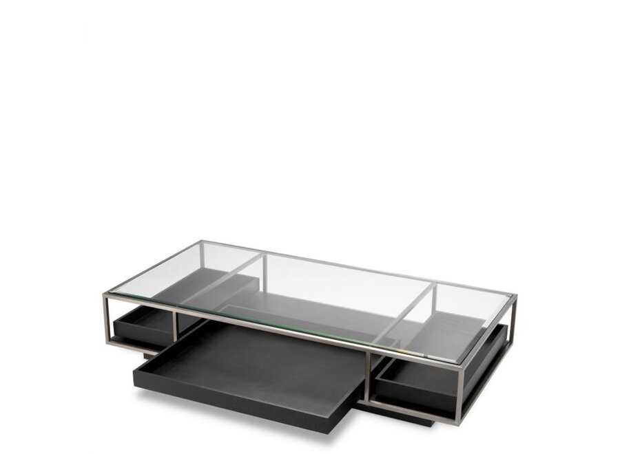 Table basse 'Roxton' - Steel