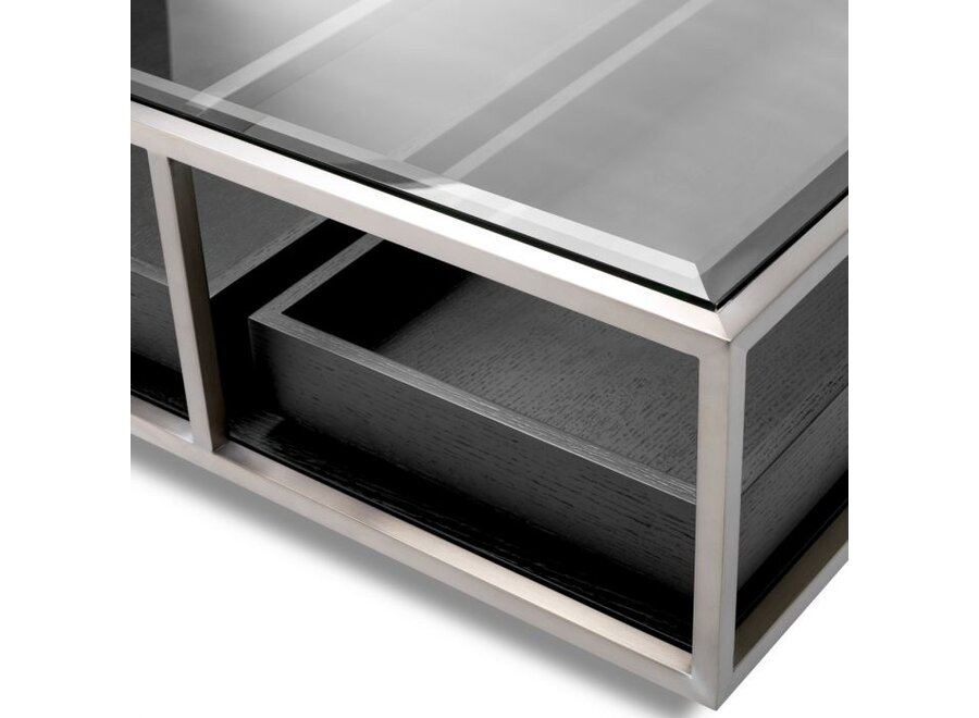 Table basse 'Roxton' - Steel