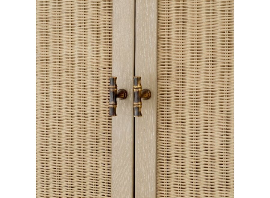 Bar Cabinet 'Borchard'  - Washed oak veneer