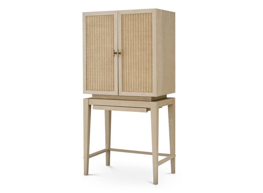 Barschrank 'Borchard' - Washed oak veneer