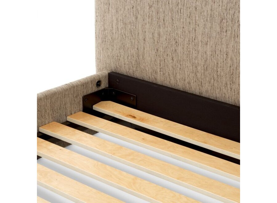 Bedframe 'Ashford' 180x210cm - Beckett beige